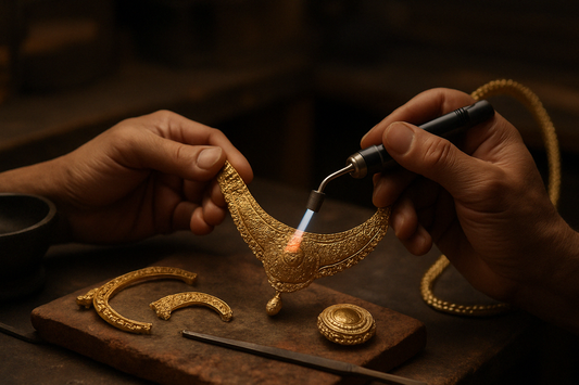 The Art of Crafting Gold Jewellery: Behind the Scenes at Zamir Jewellers