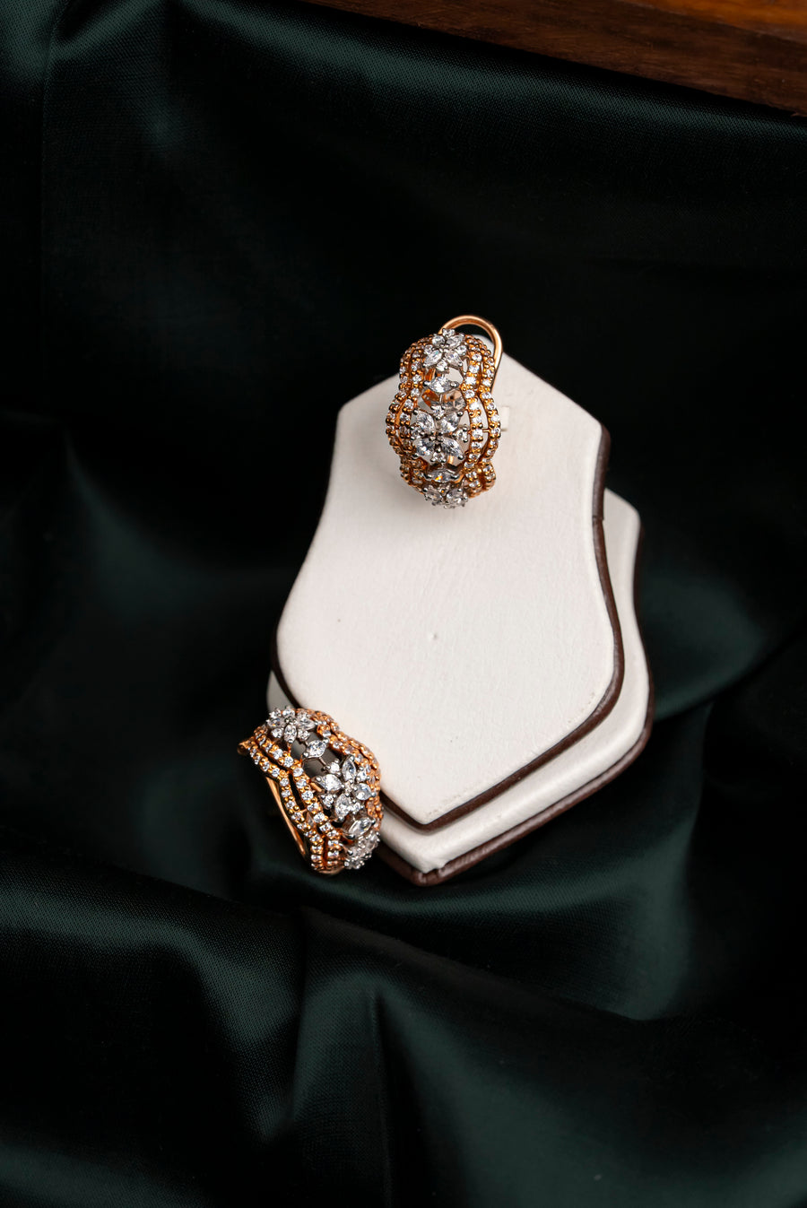 Golden Symphony Earrings