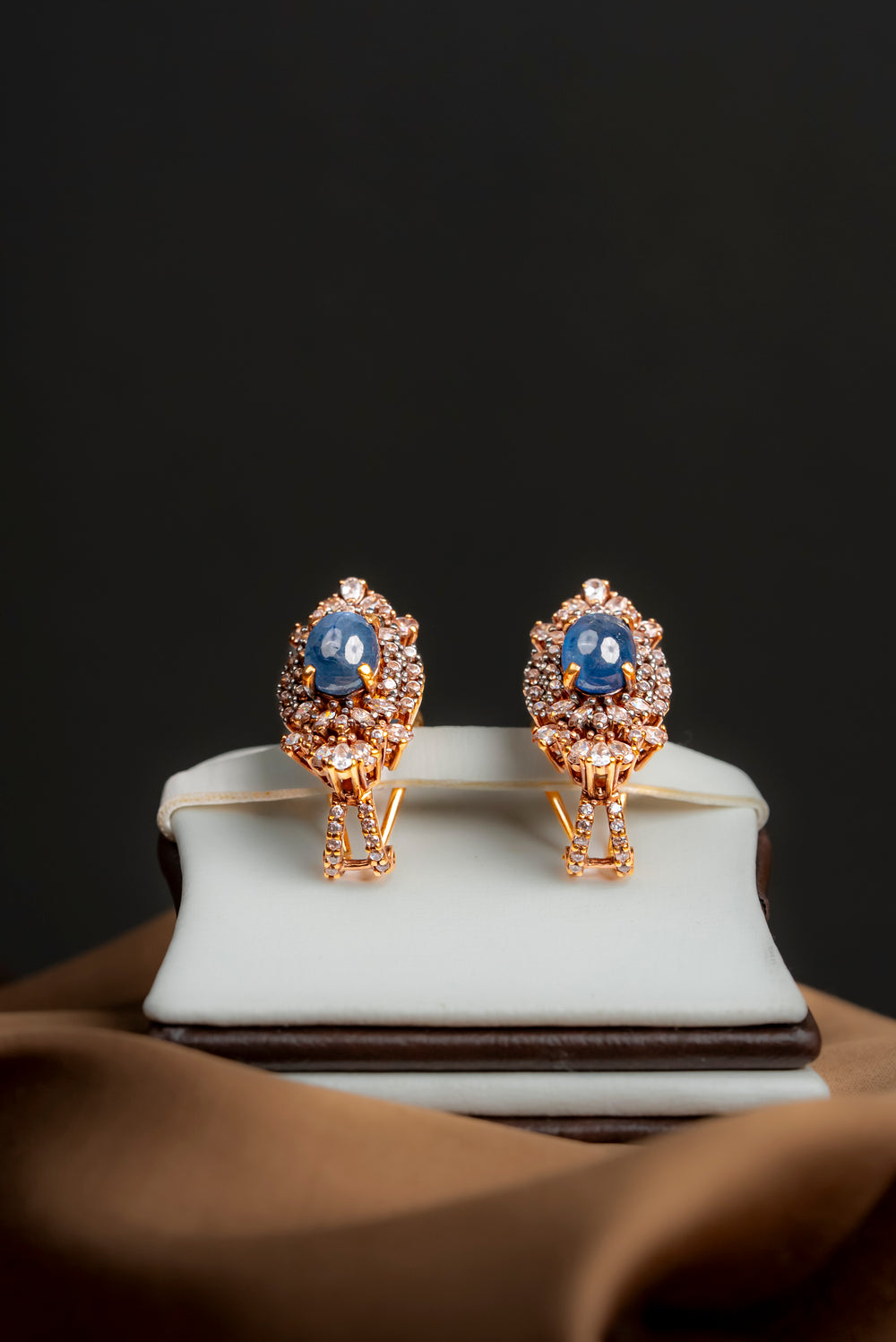 Azure Bloom Earrings